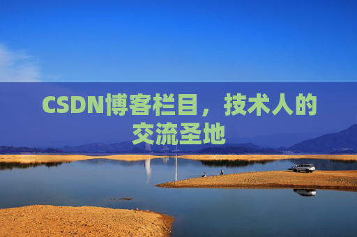CSDN博客栏目，技术人的交流圣地